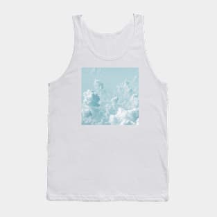 Blue clouds aesthetic Tank Top